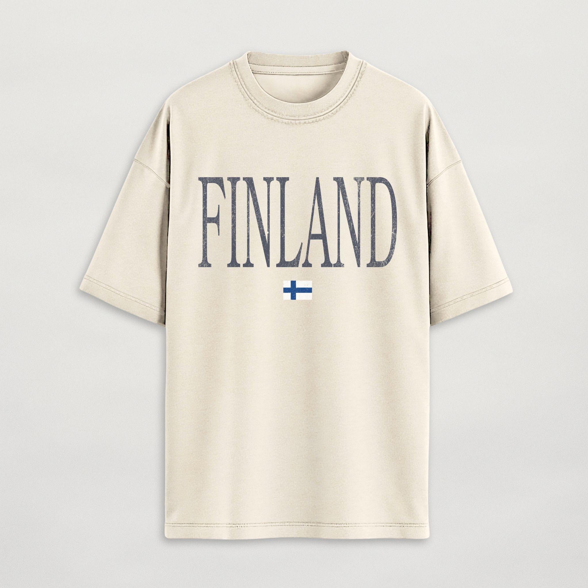 Distressed Finland T-Shirt