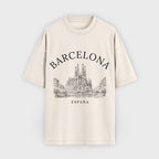 Barcelona Vintage Sketch T-Shirt