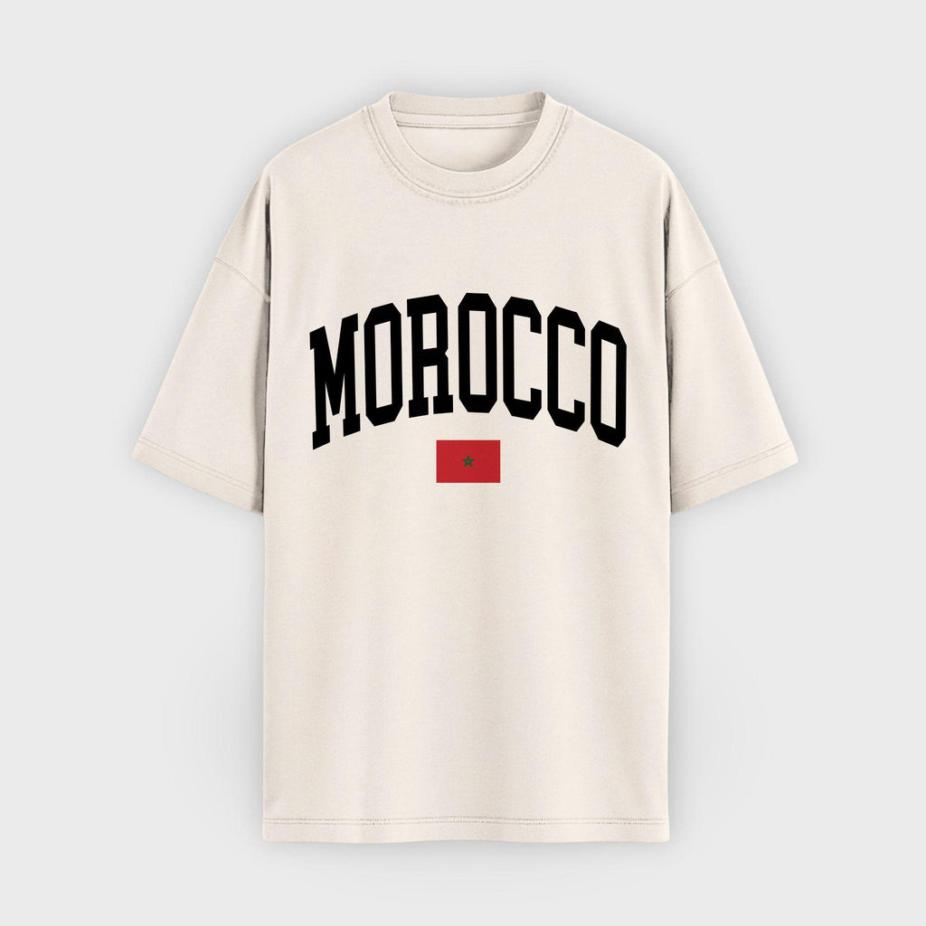 Morocco Collegiate Flag T-Shirt