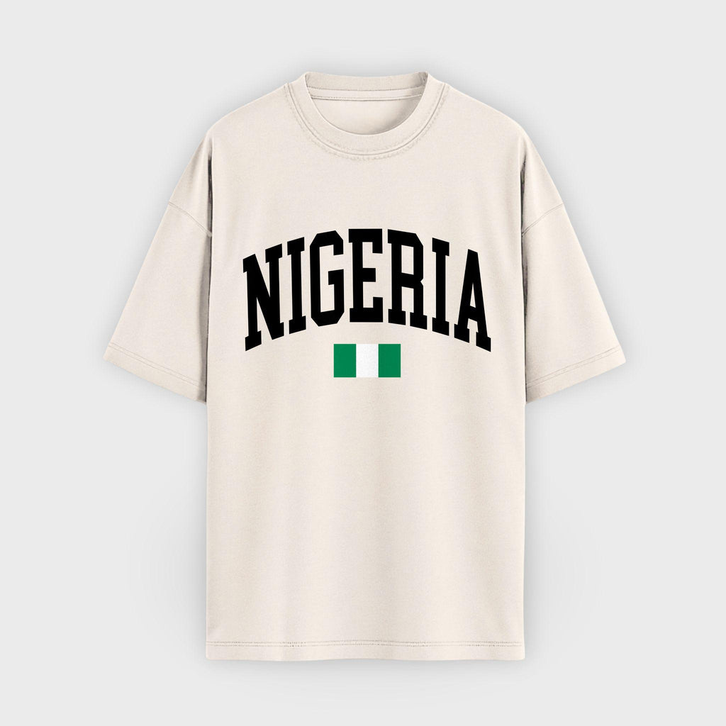 Nigeria Collegiate Flag T-Shirt