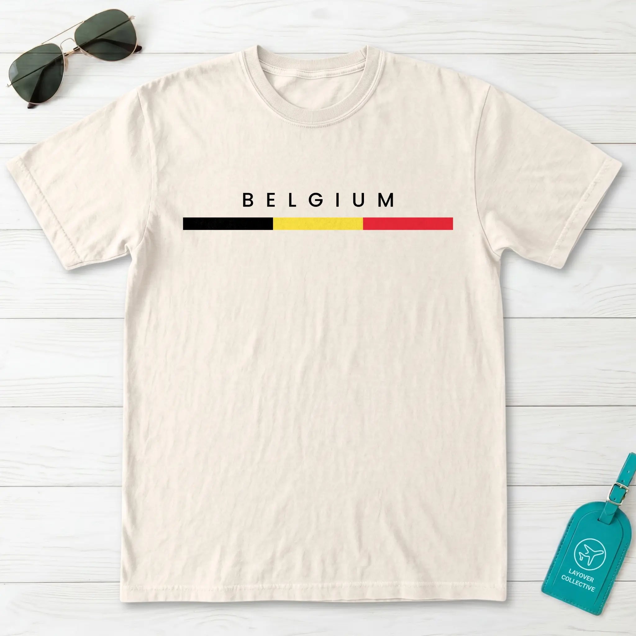 Belgium Flagline T-Shirt