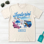 Santorini Greece Oia Graphic T-Shirt