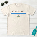 Nicaragua Flagline T-Shirt
