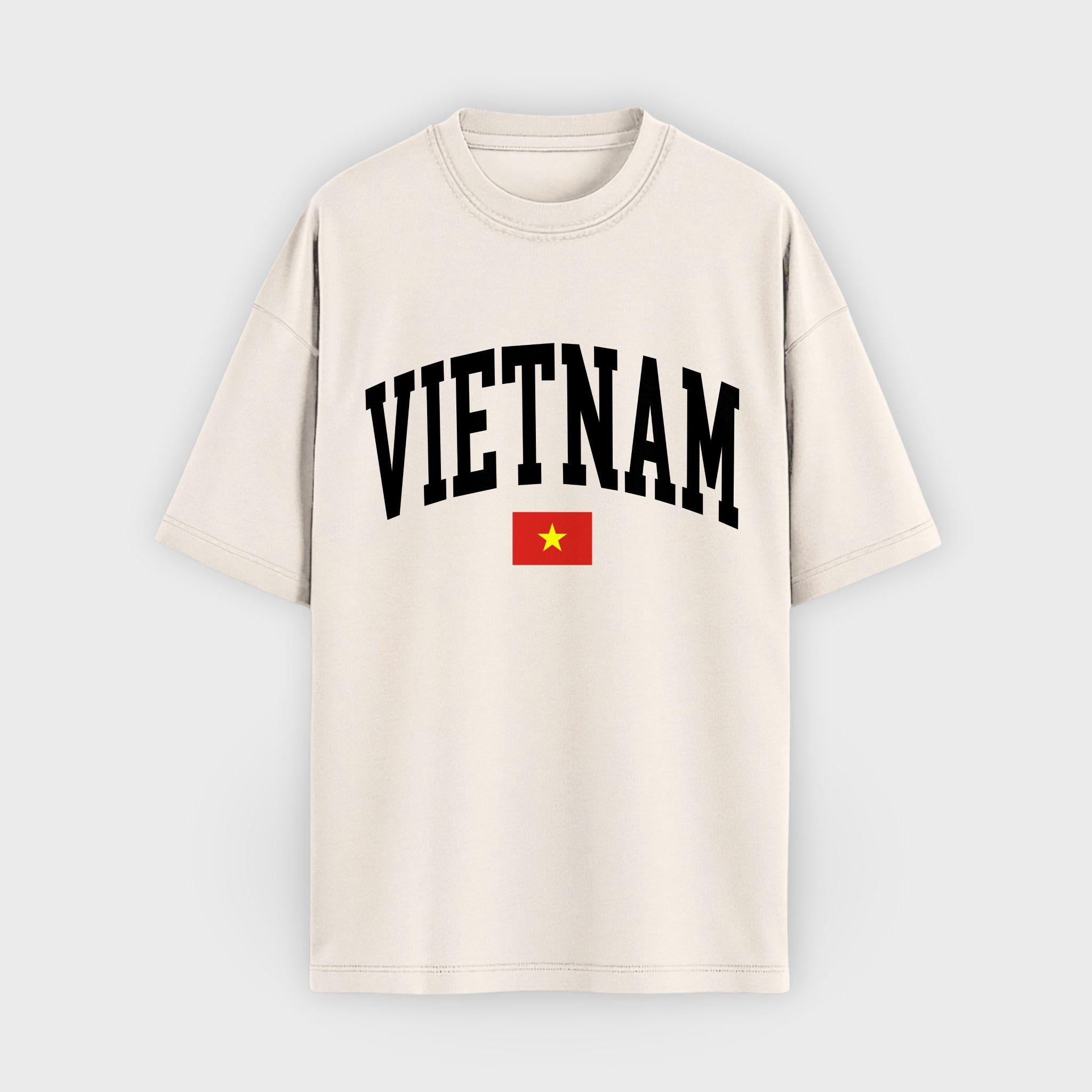 Vietnam Collegiate Flag T-Shirt