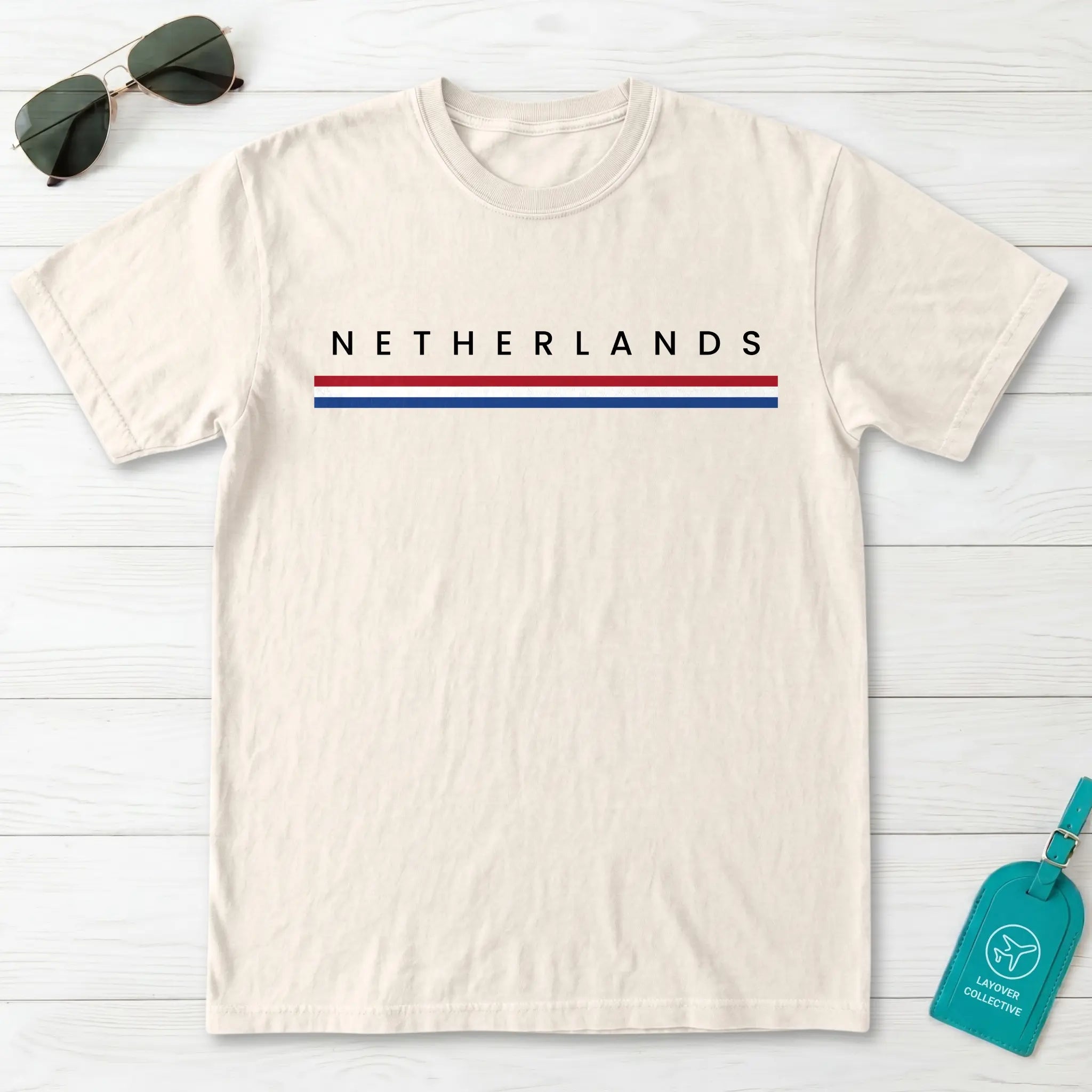 Netherlands Flagline T-Shirt
