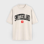 Switzerland Collegiate Flag T-Shirt