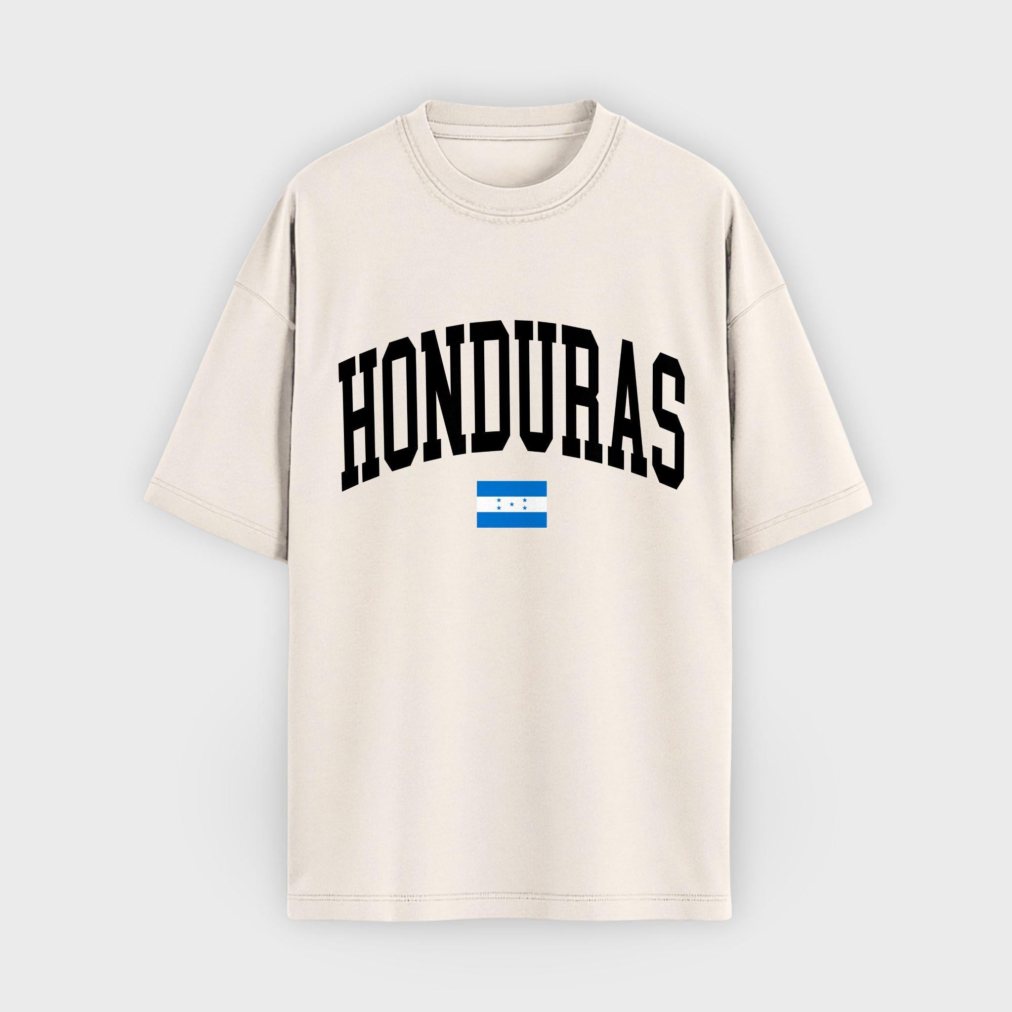 Honduras Collegiate Flag T-Shirt