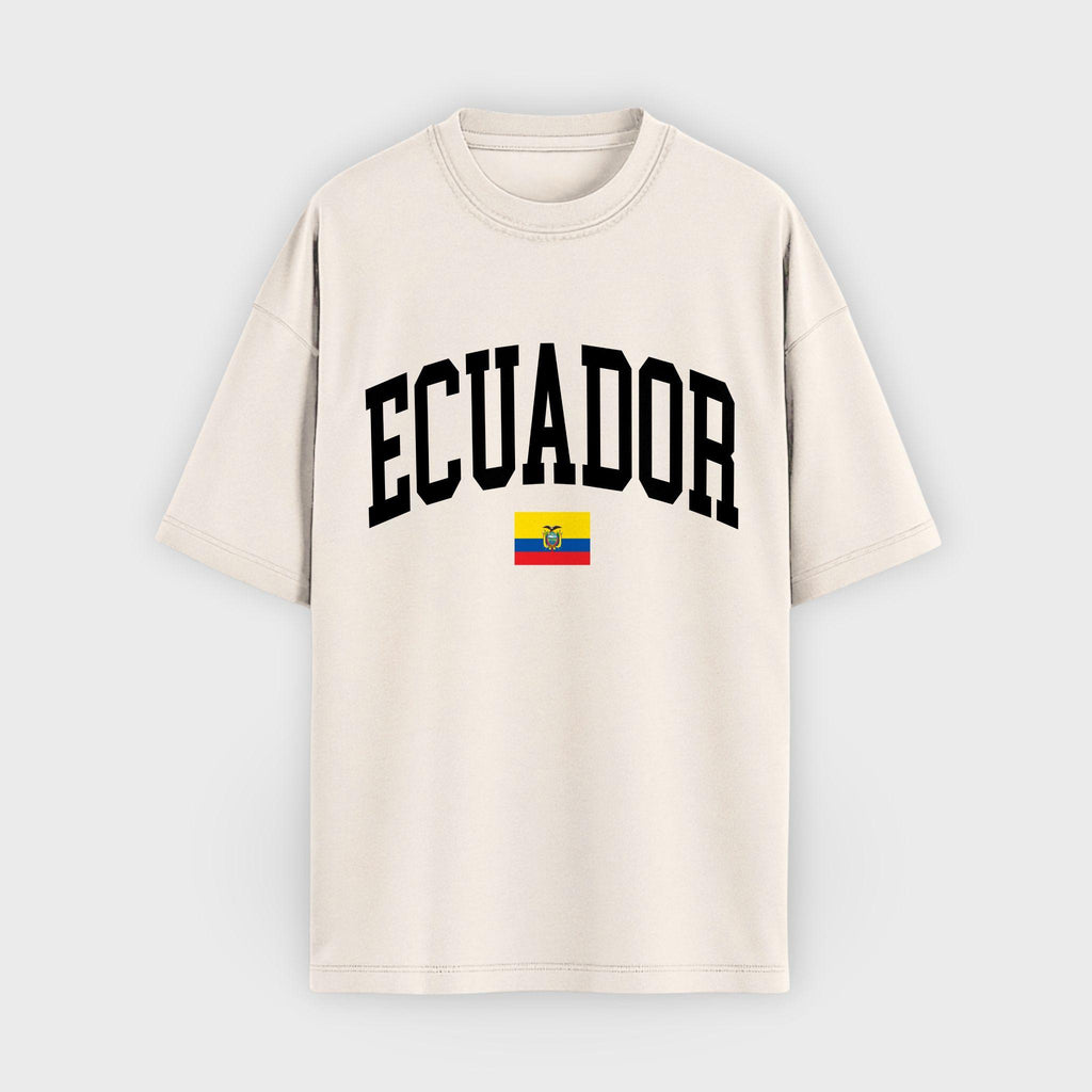 Ecuador Collegiate Flag T-Shirt