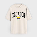 Ecuador Collegiate Flag T-Shirt