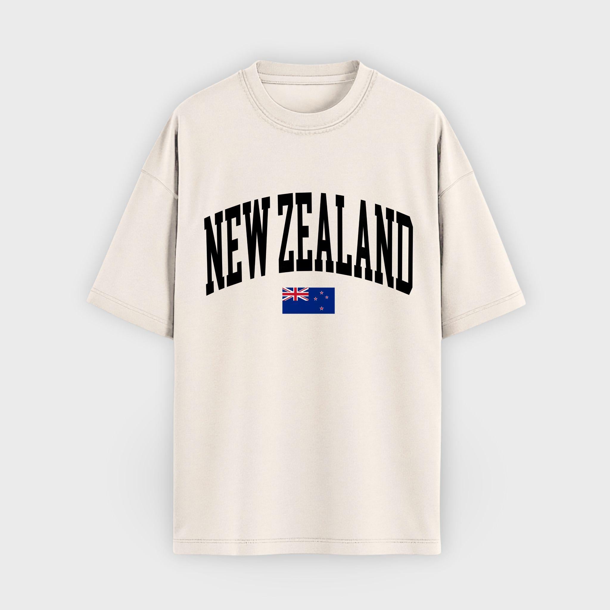 New Zealand Collegiate Flag T-Shirt