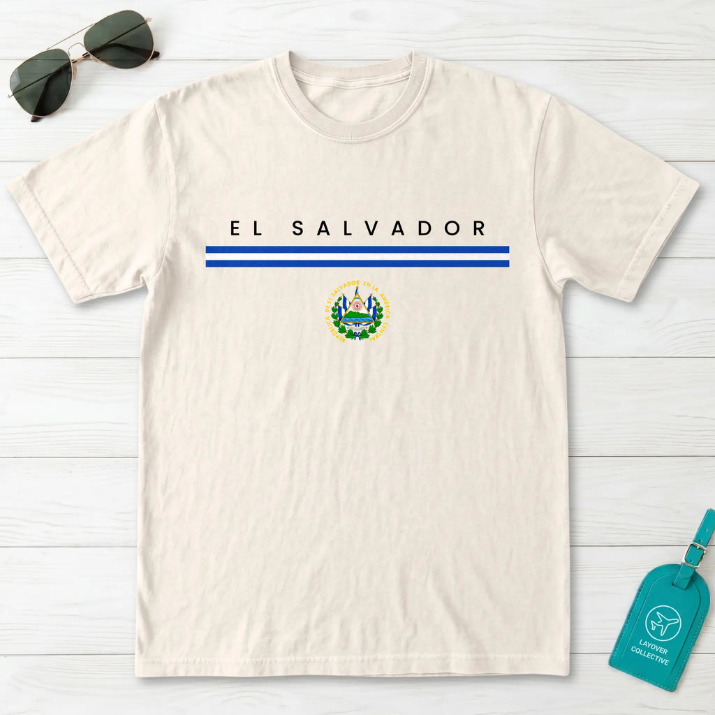 El Salvador Flagline T-Shirt