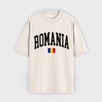 Romania Collegiate Flag T-Shirt