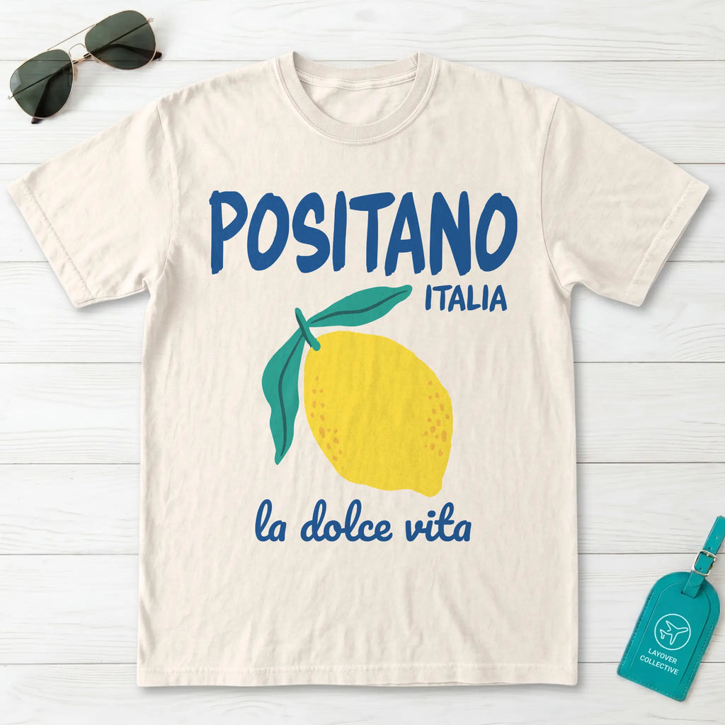 Positano Italia Lemon La Dolce Vita Graphic T-Shirt