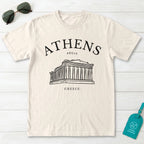 Athens Vintage Sketch T-Shirt