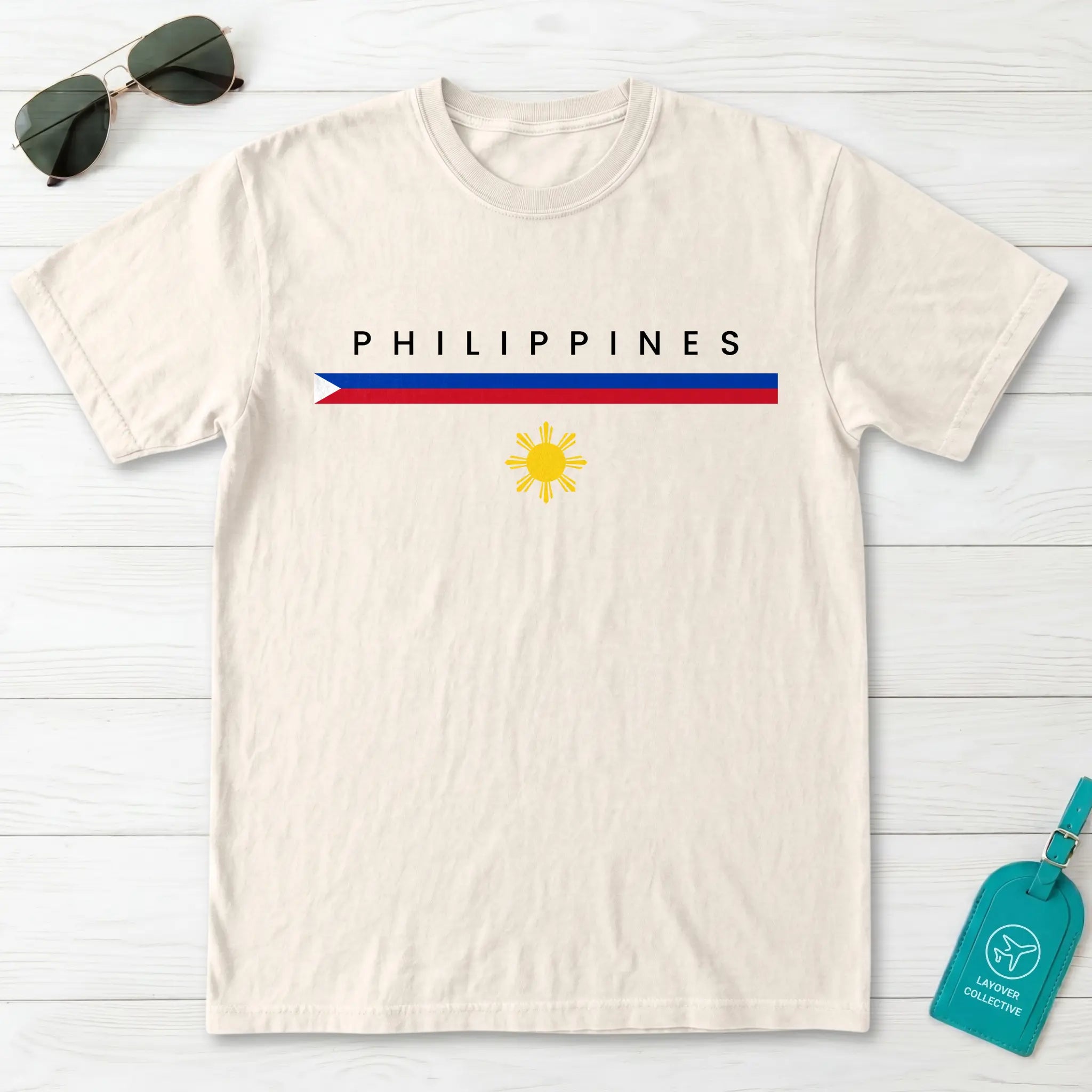 Philippines Flagline T-Shirt