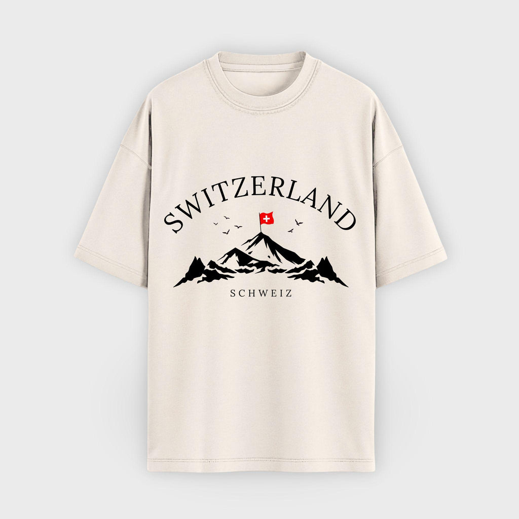 Switzerland Mountain Vista T-Shirt
