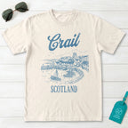 Crail Scotland Line Art T-Shirt