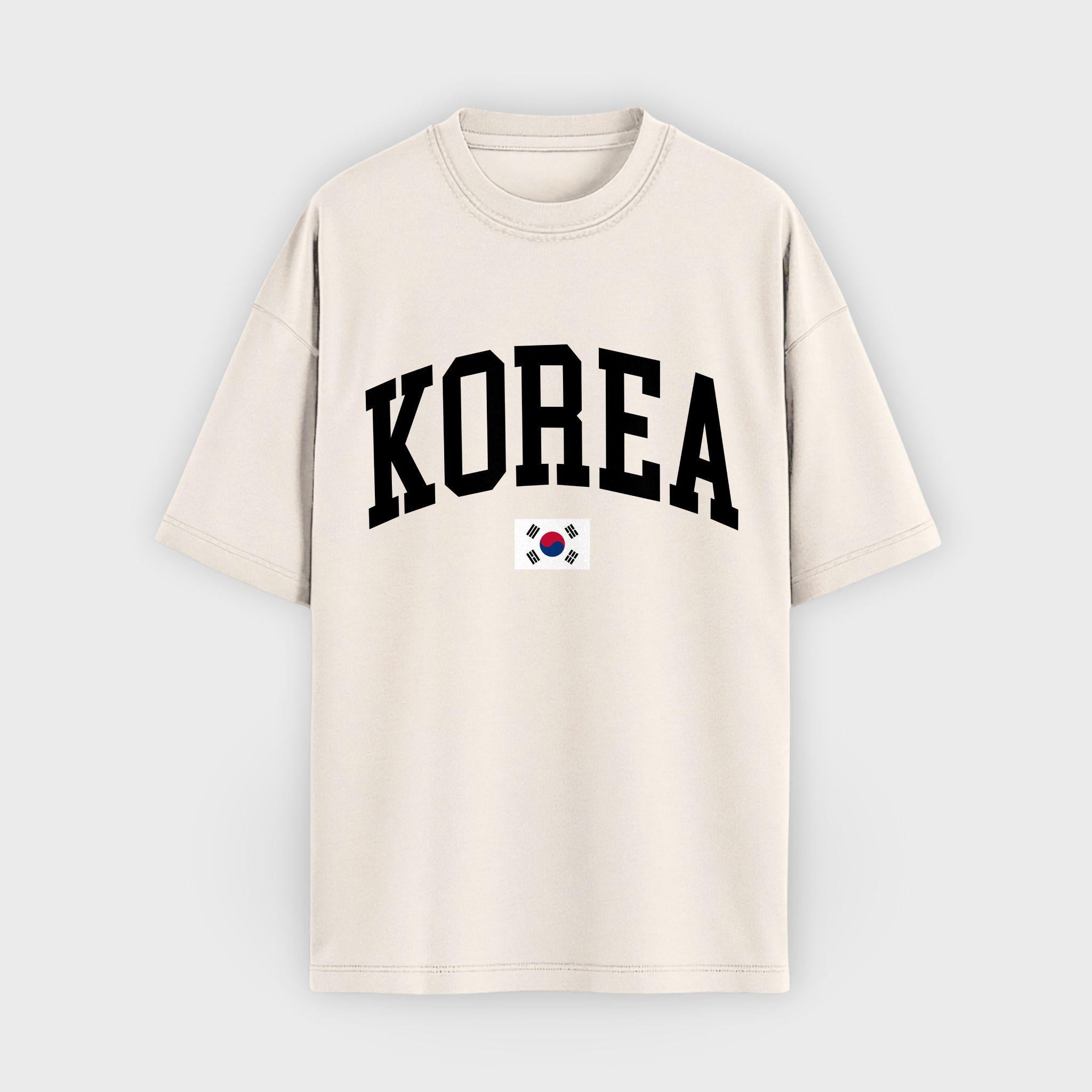 Korea Collegiate Flag T-Shirt