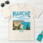 Marche Italy Vintage Travel Poster T-Shirt
