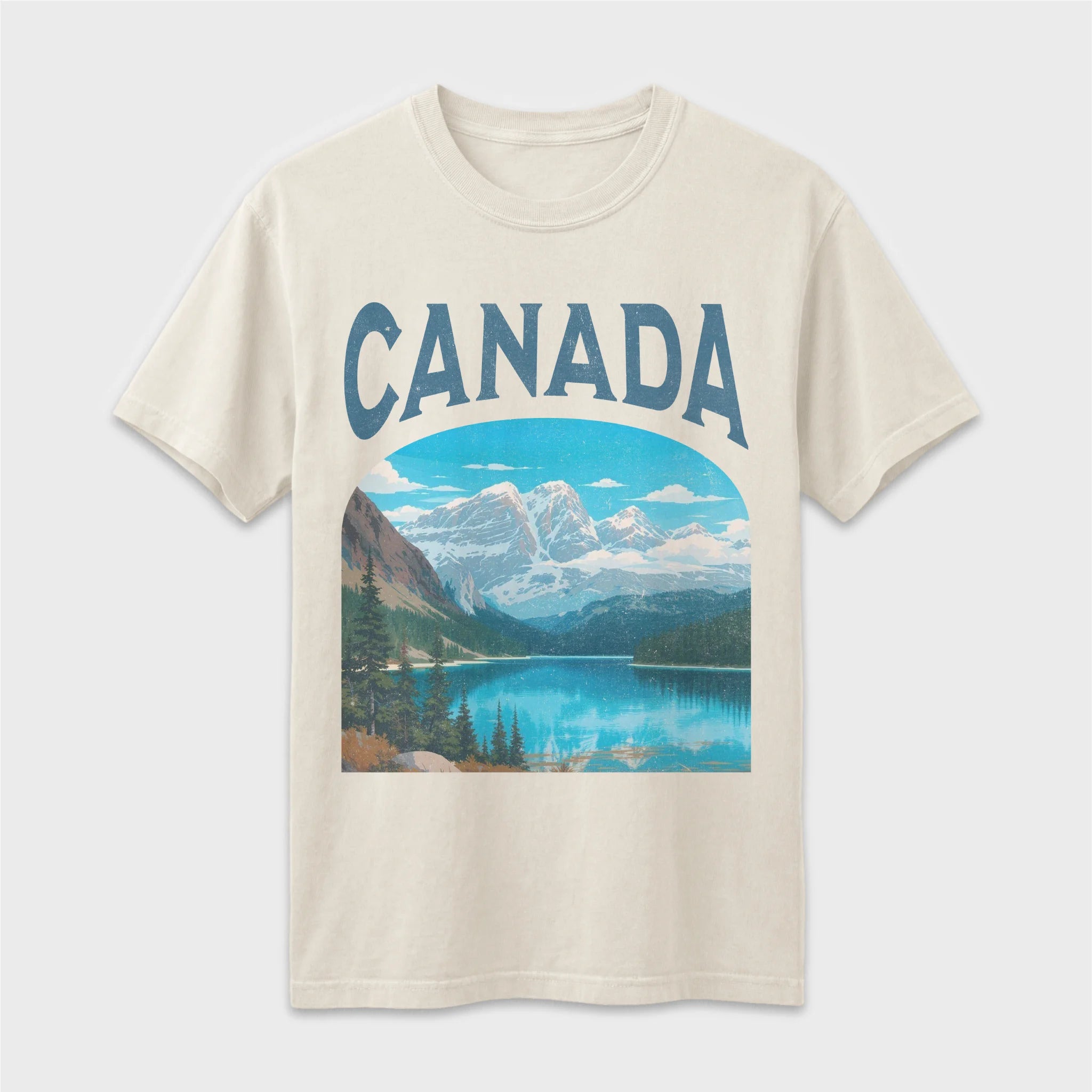 Canada Vintage Travel Poster T-Shirt