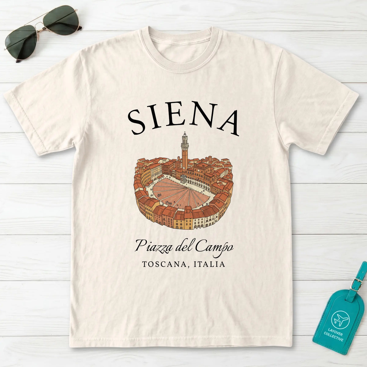 Siena Piazza Del Campo T-Shirt