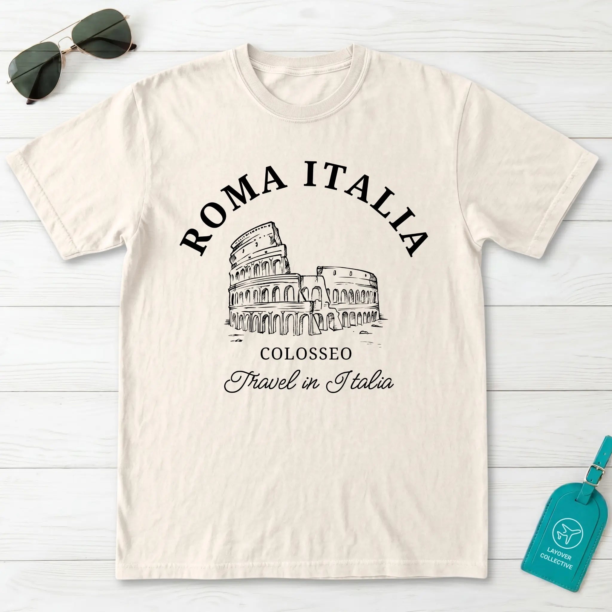 Colosseum Vintage Sketch T-Shirt