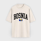 Bosnia Collegiate Flag T-Shirt