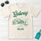 Galway Ireland Line Art T-Shirt