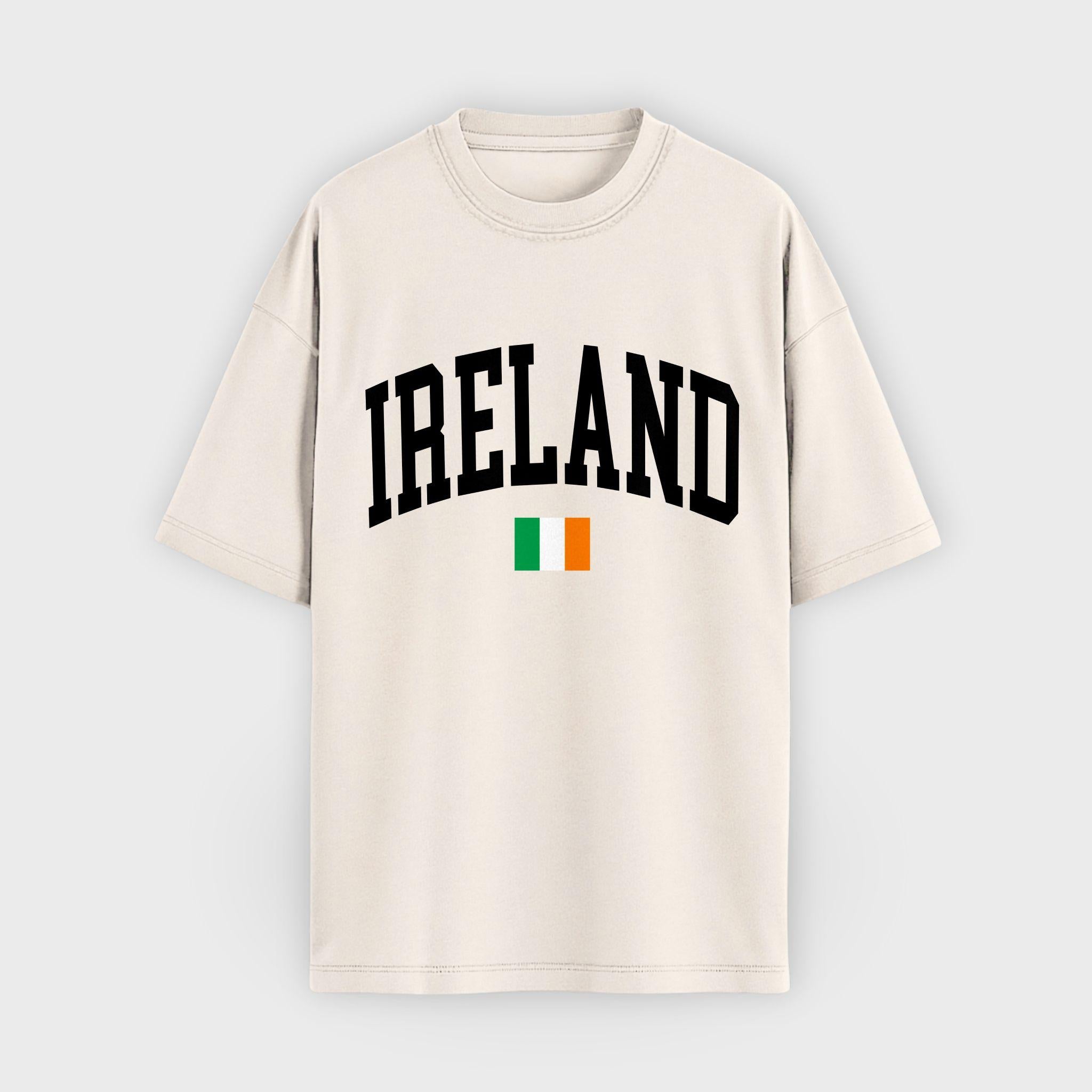 Ireland Collegiate Flag T-Shirt