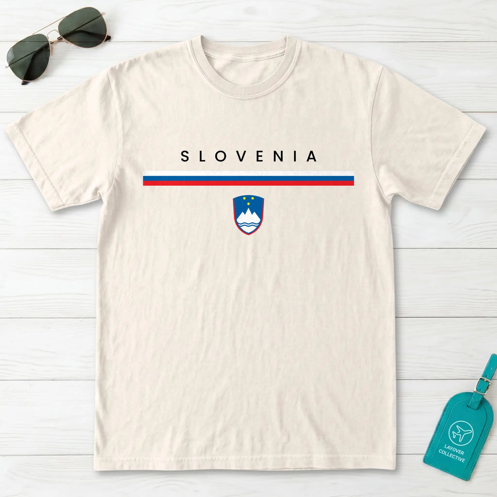 Slovenia Flagline T-Shirt