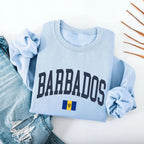 Barbados Collegiate Flag Sweatshirt