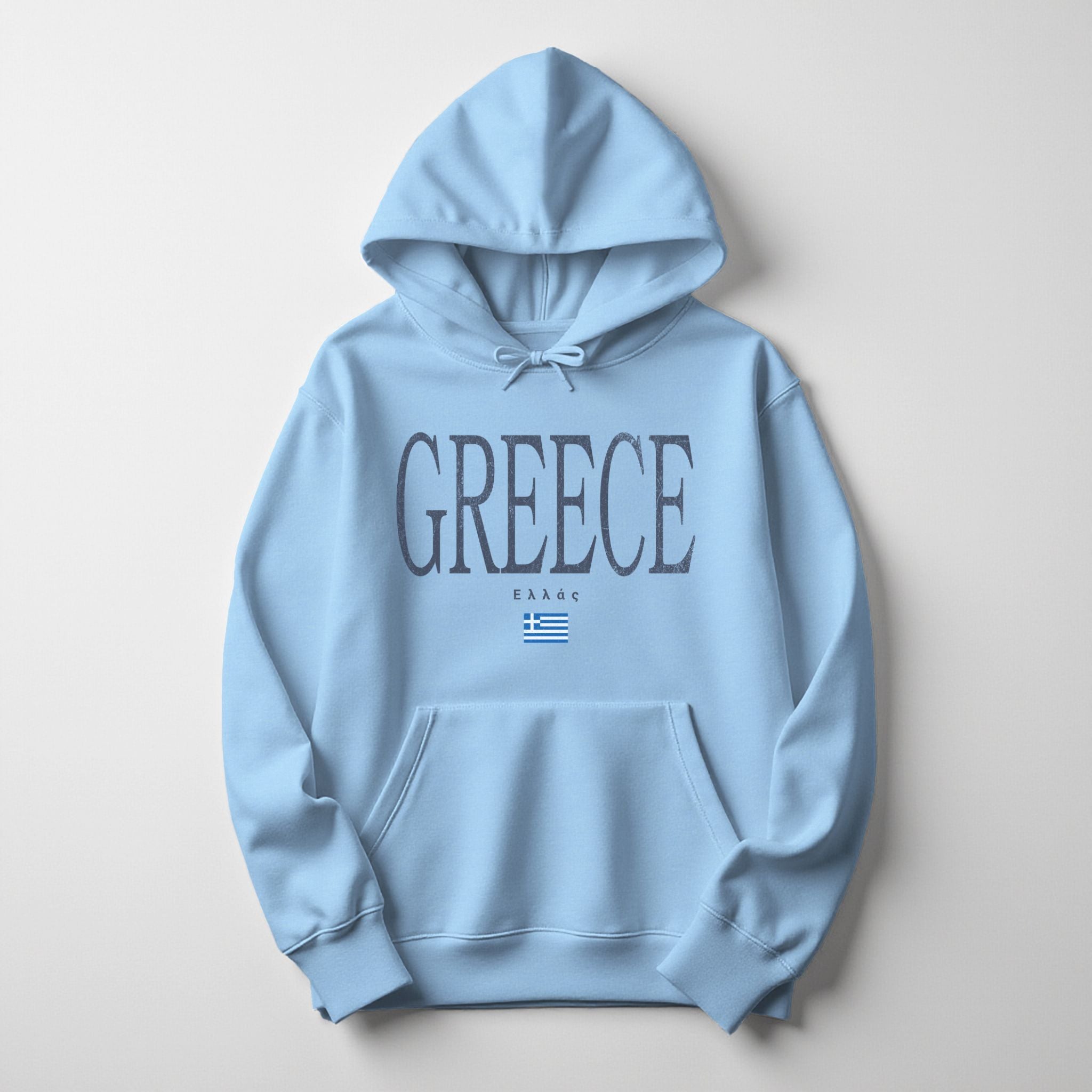 Distressed Greece Hoodie
