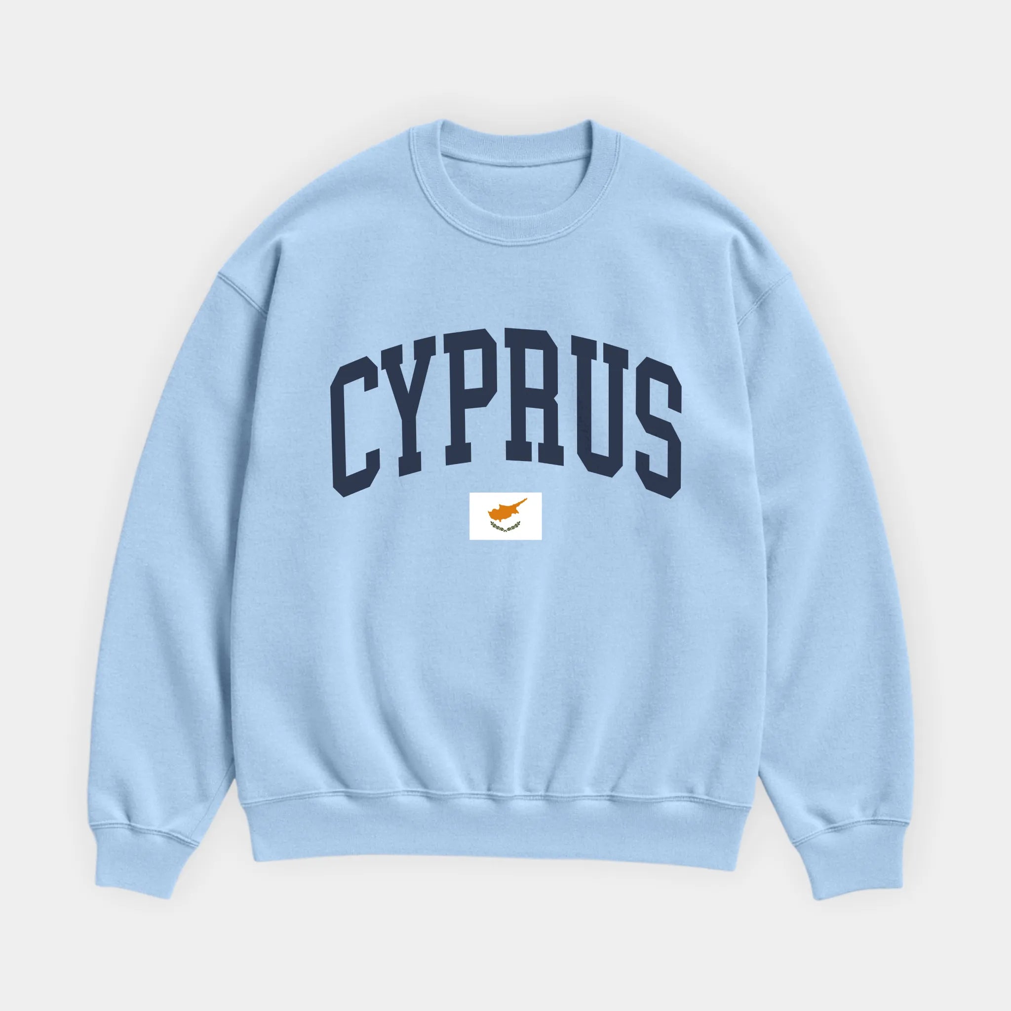 Cyprus Collegiate Flag Sweatshirt