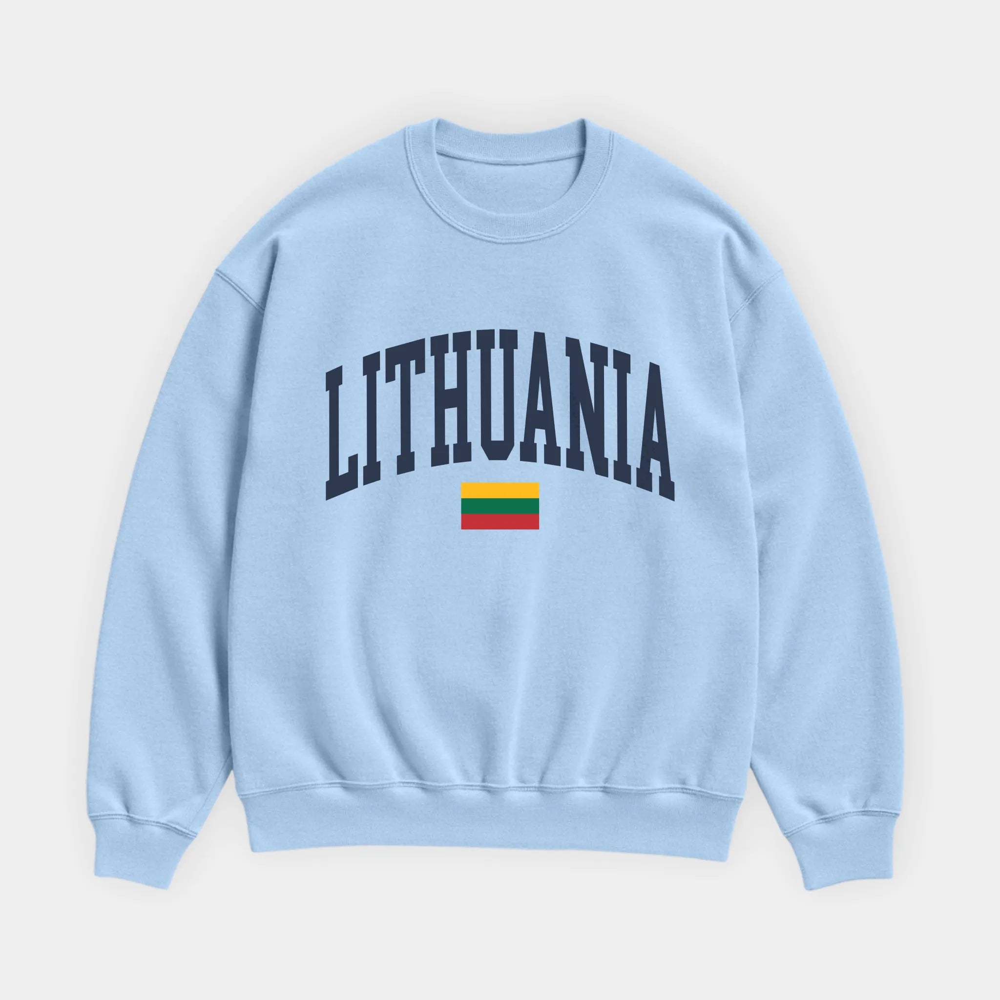 Lithuania Collegiate Flag Sweatshirt