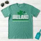 Ireland Retro Shamrock Stripe T-Shirt