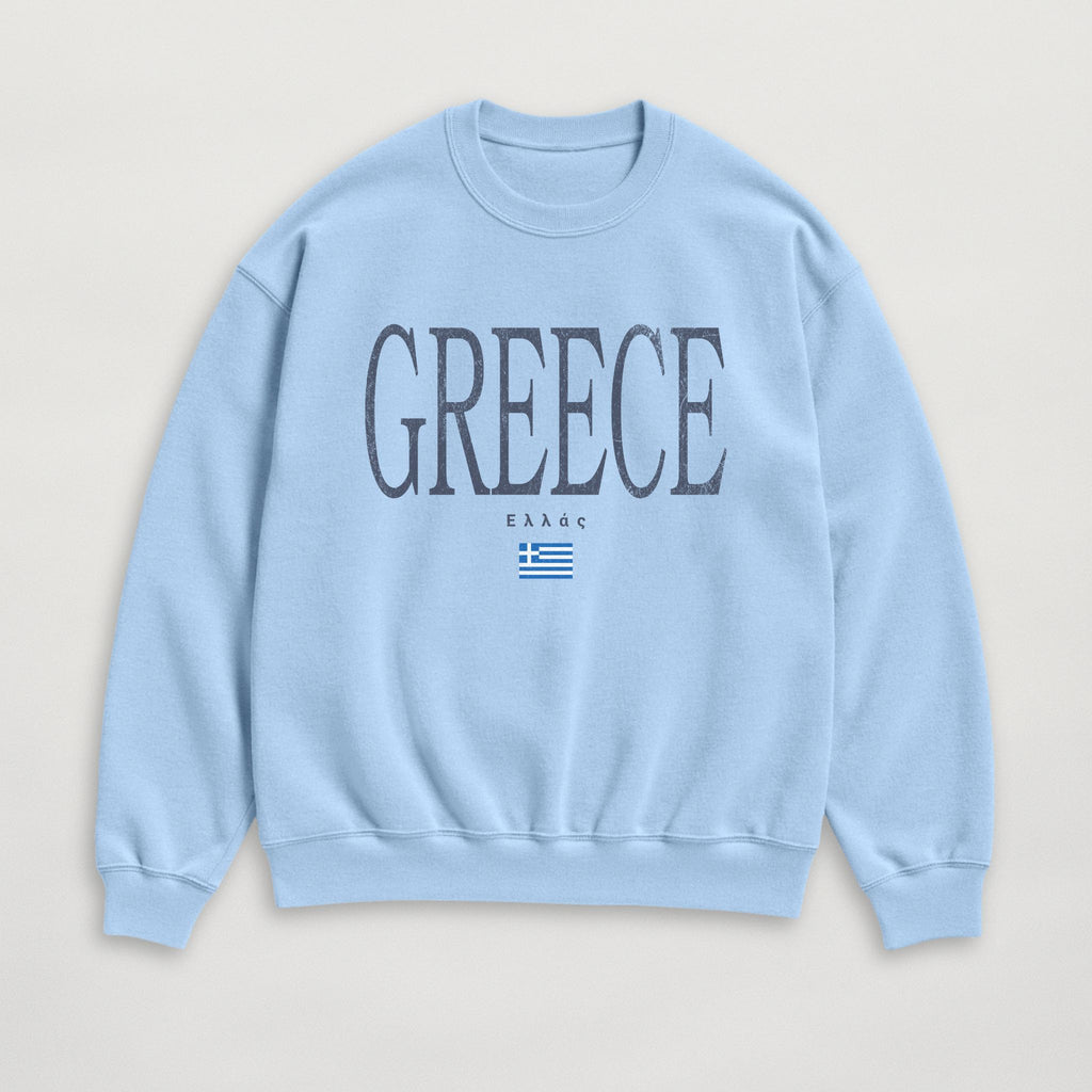 Distressed Greece Sweatshirt