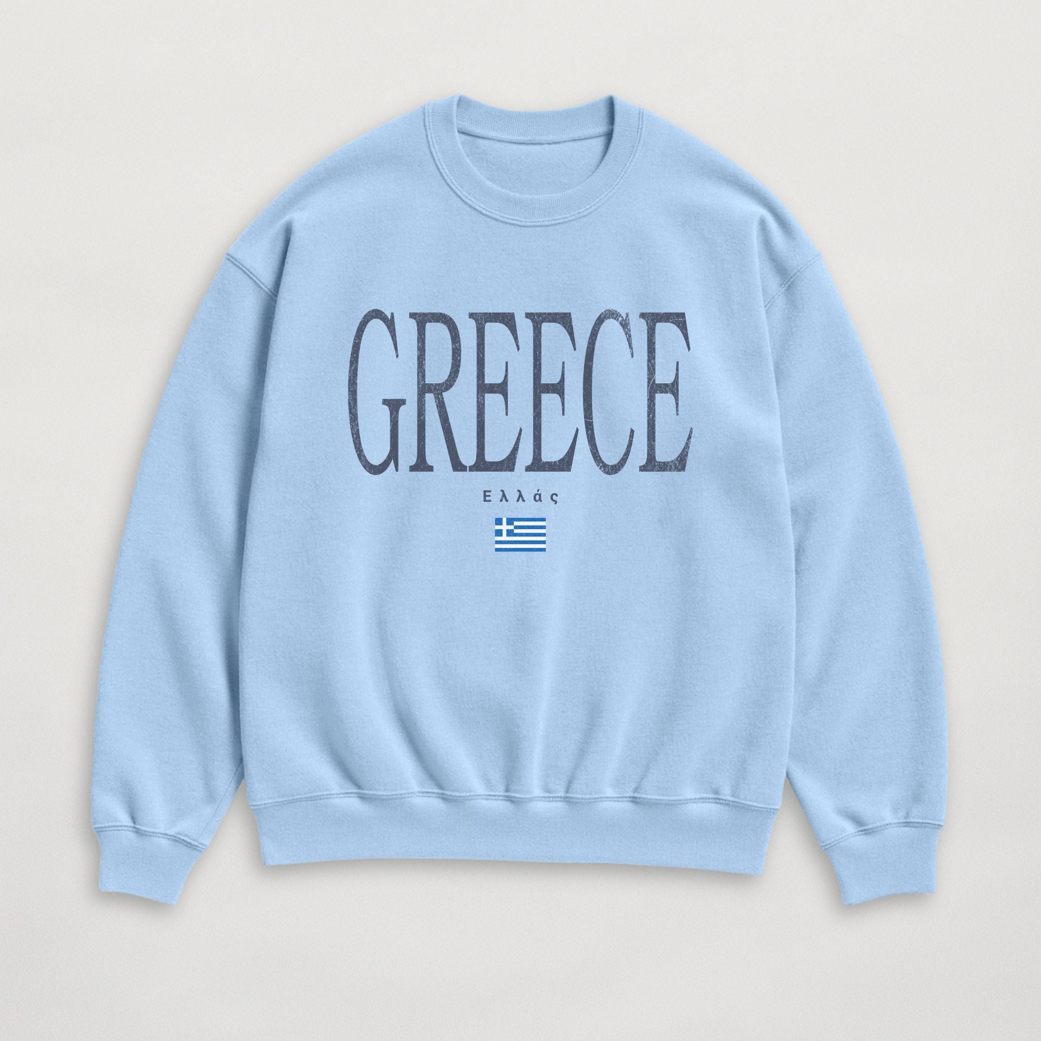 Distressed Greece Sweatshirt