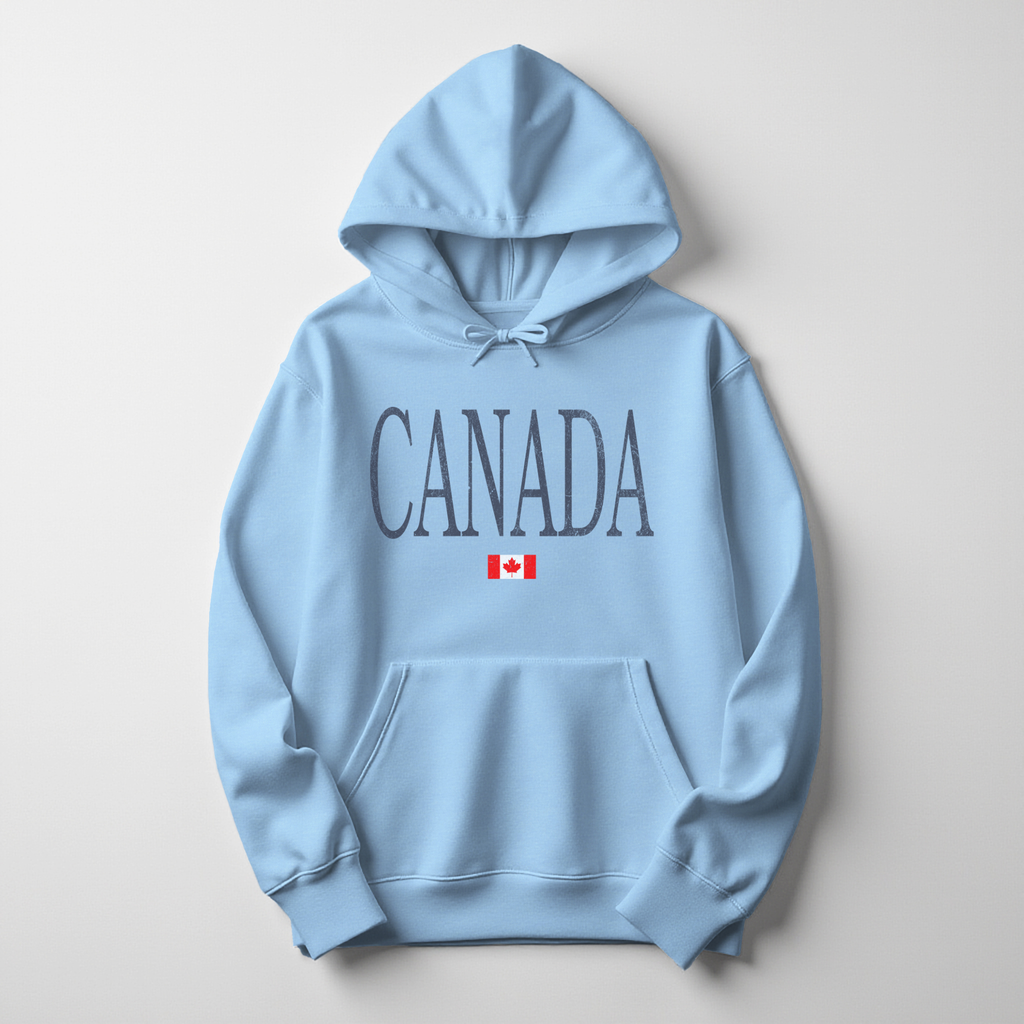 Distressed Canada Hoodie