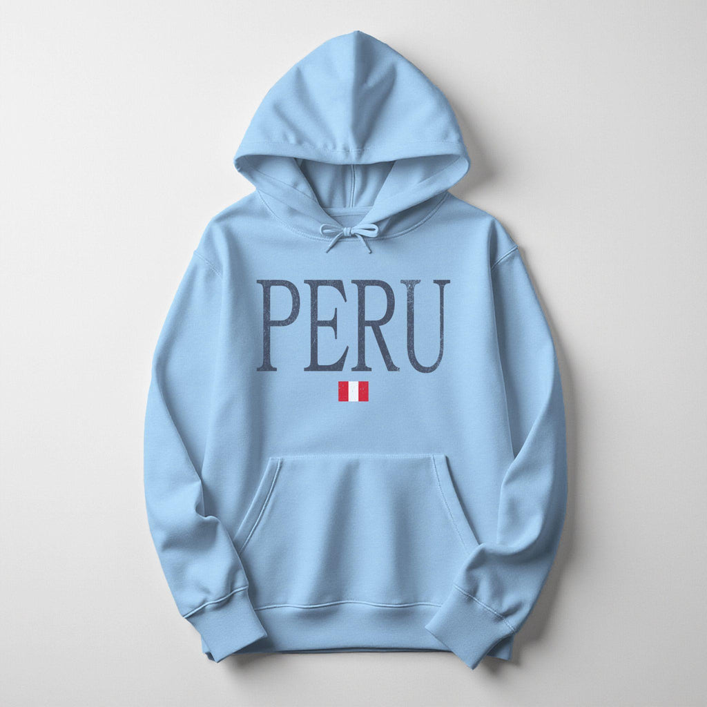 Distressed Peru Hoodie