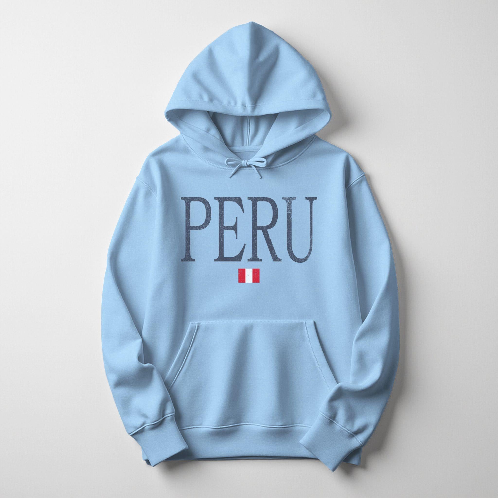 Distressed Peru Hoodie