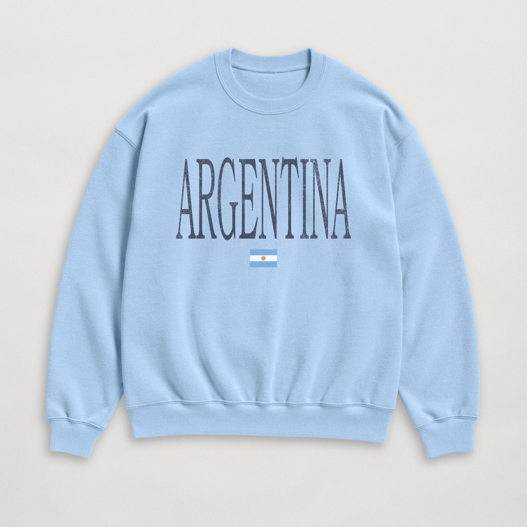 Distressed Argentina Sweatshirt