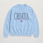 Distressed Croatia Sweatshirt