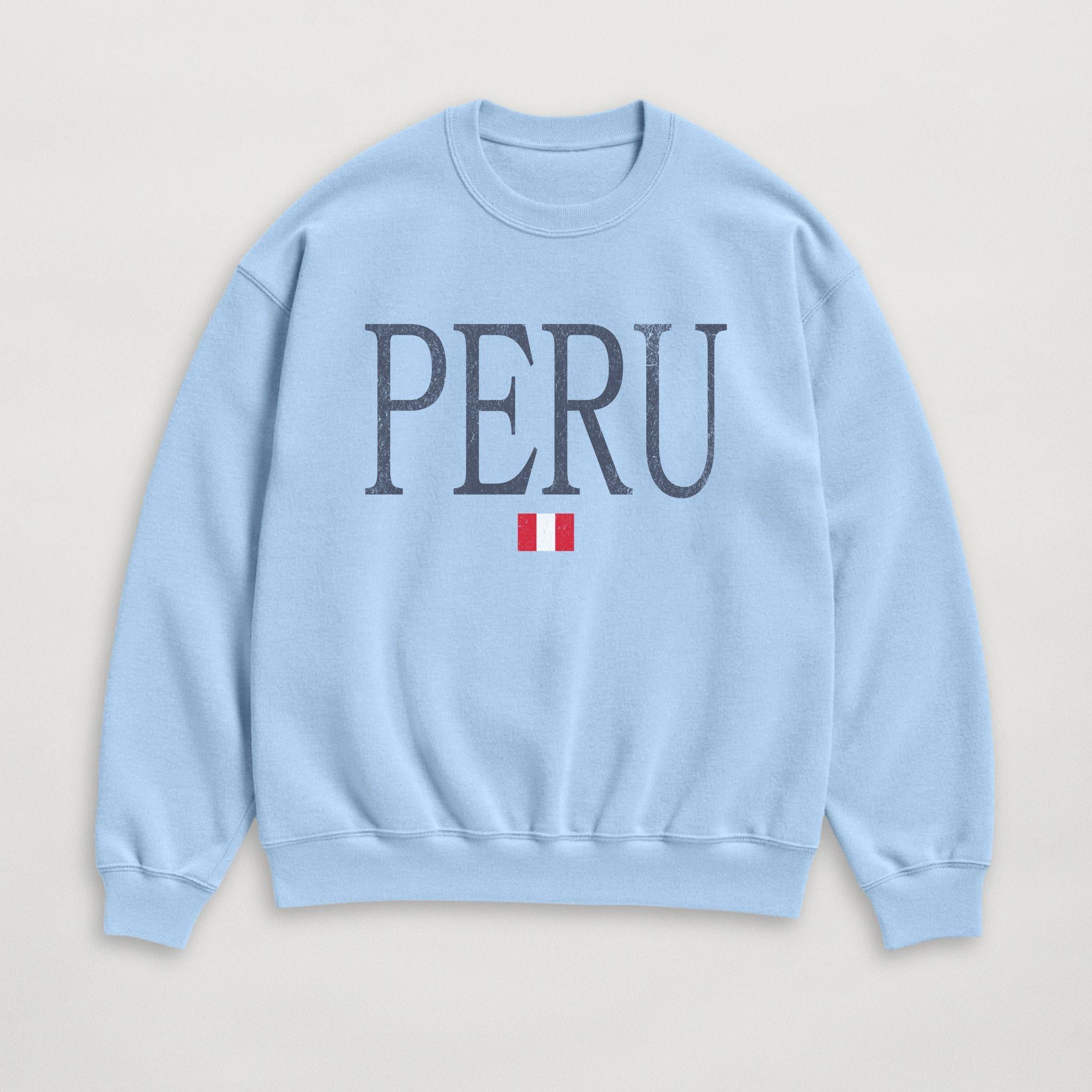Distressed Peru Sweatshirt