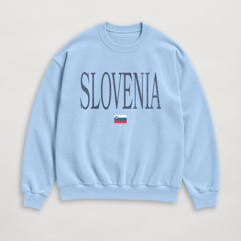 Distressed Slovenia Sweatshirt