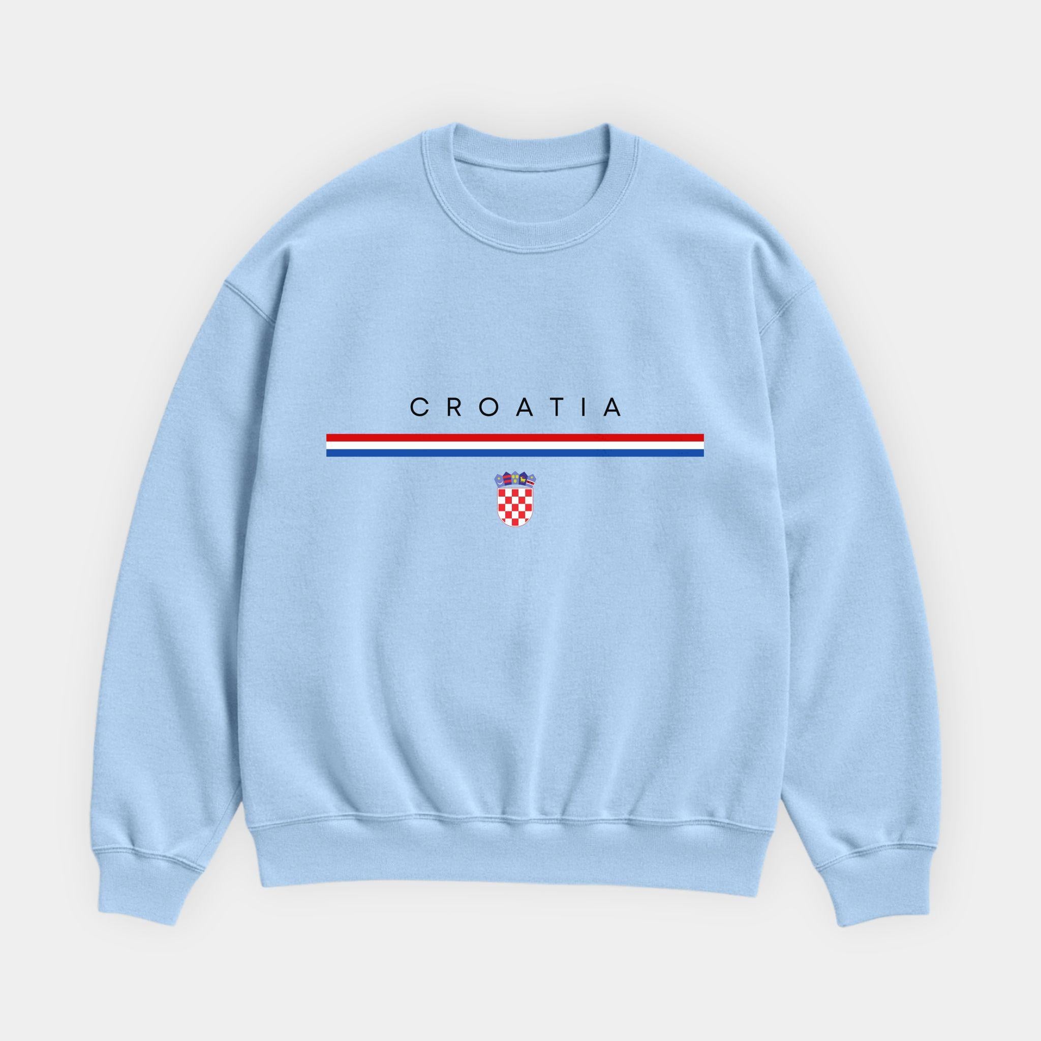 Croatia Flagline Sweatshirt