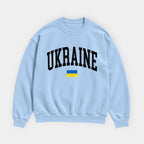 Ukraine Collegiate Flag Sweatshirt