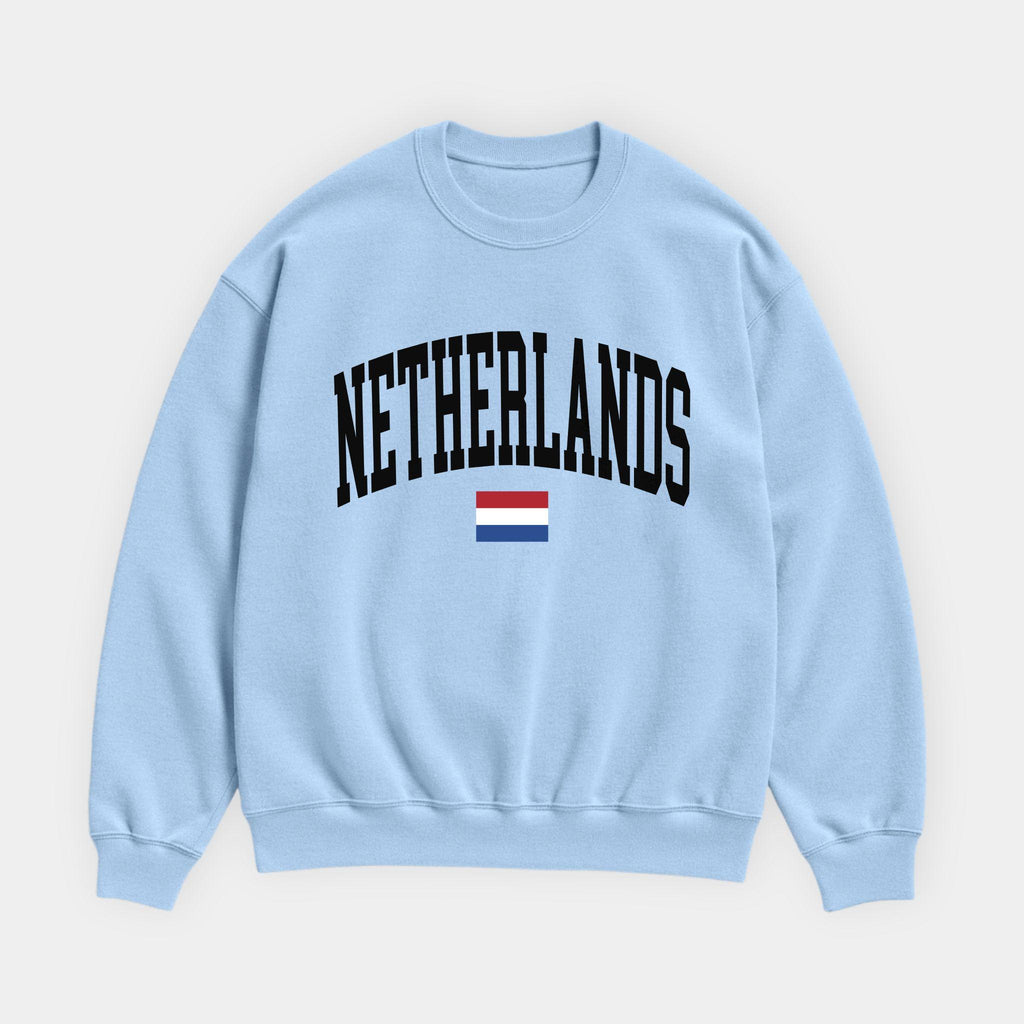 Netherlands Collegiate Flag Sweatshirt