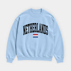 Netherlands Collegiate Flag Sweatshirt