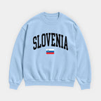 Slovenia Collegiate Flag Sweatshirt