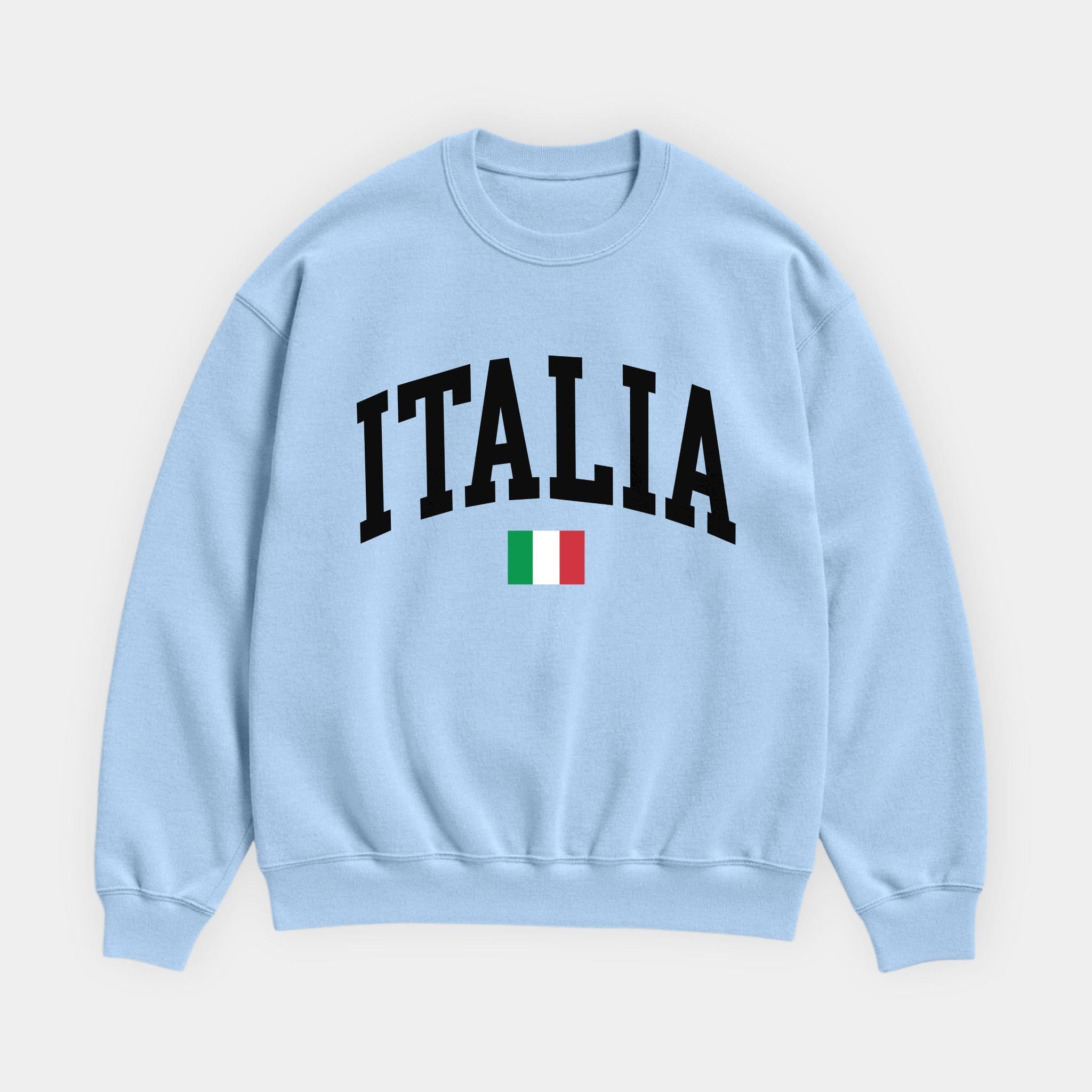 Italia Collegiate Flag Sweatshirt